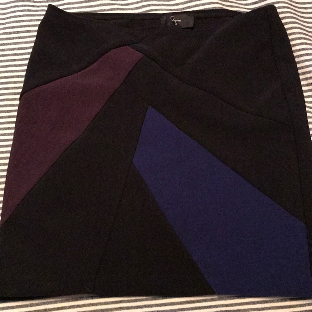 Aqua mini skirt
